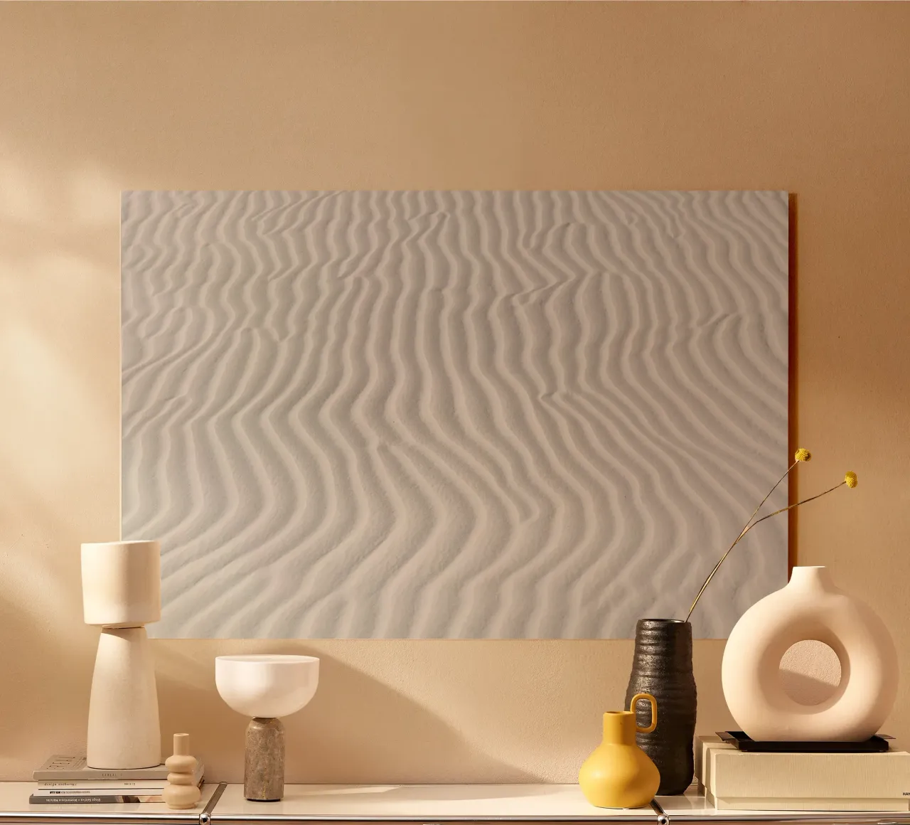 Pattern of sand plexiglass da photolovers