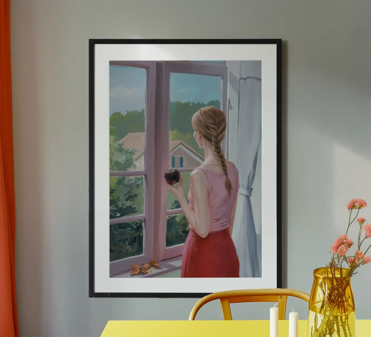 Verdure de verre Ruby poster de Infinite Chroma