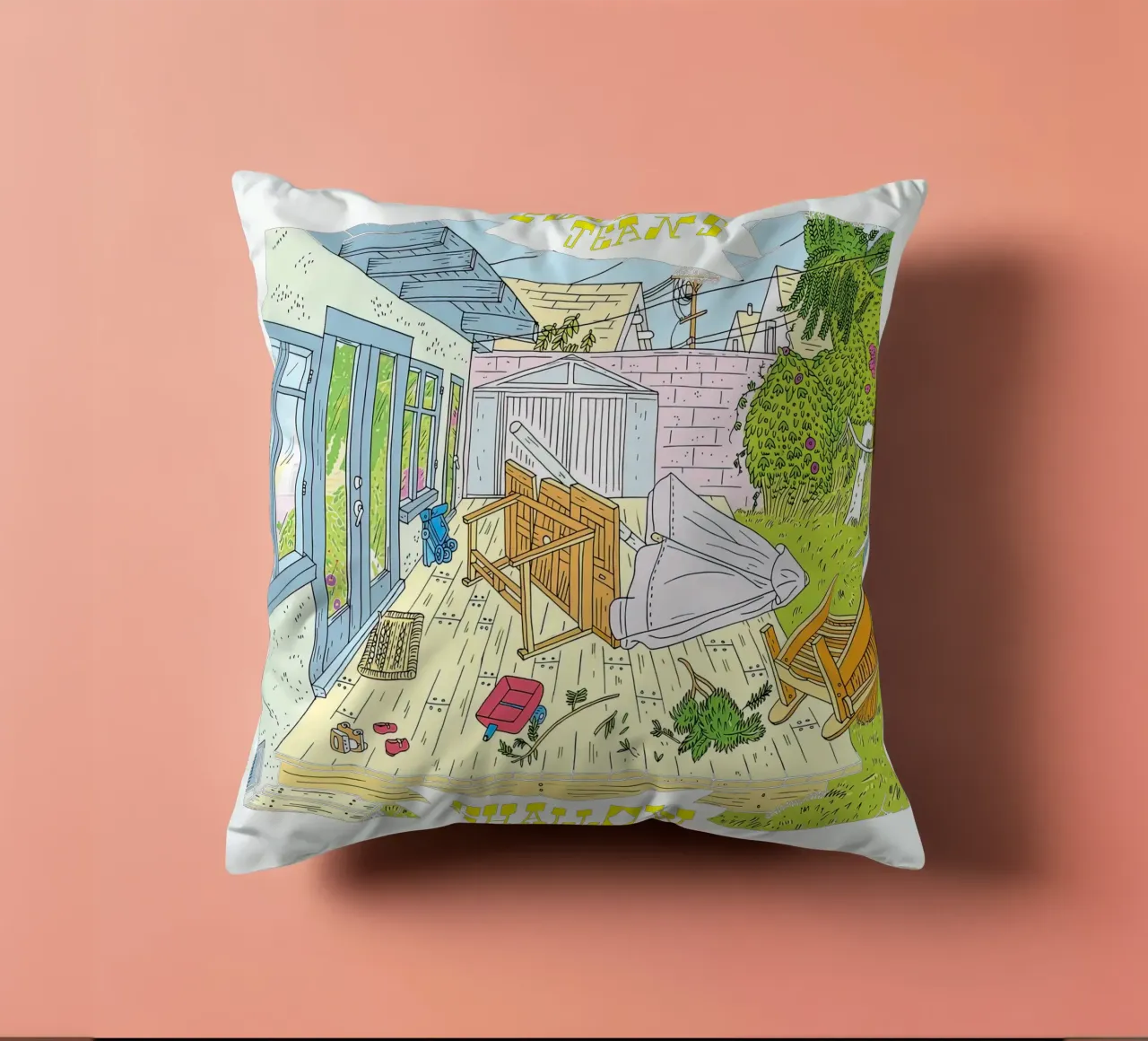 Basso cuscino da Natasha Shop