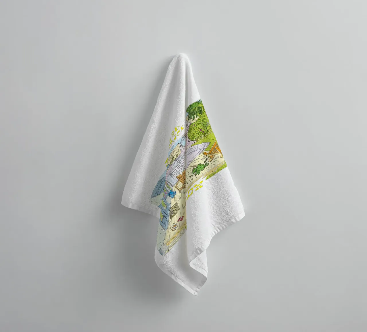 Basso asciugamano da bagno da Natasha Shop