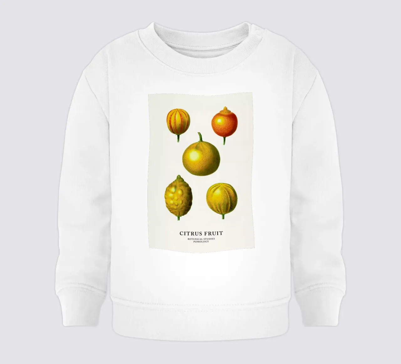 Citrus Fruit felpa neonato da Flora & Fauna