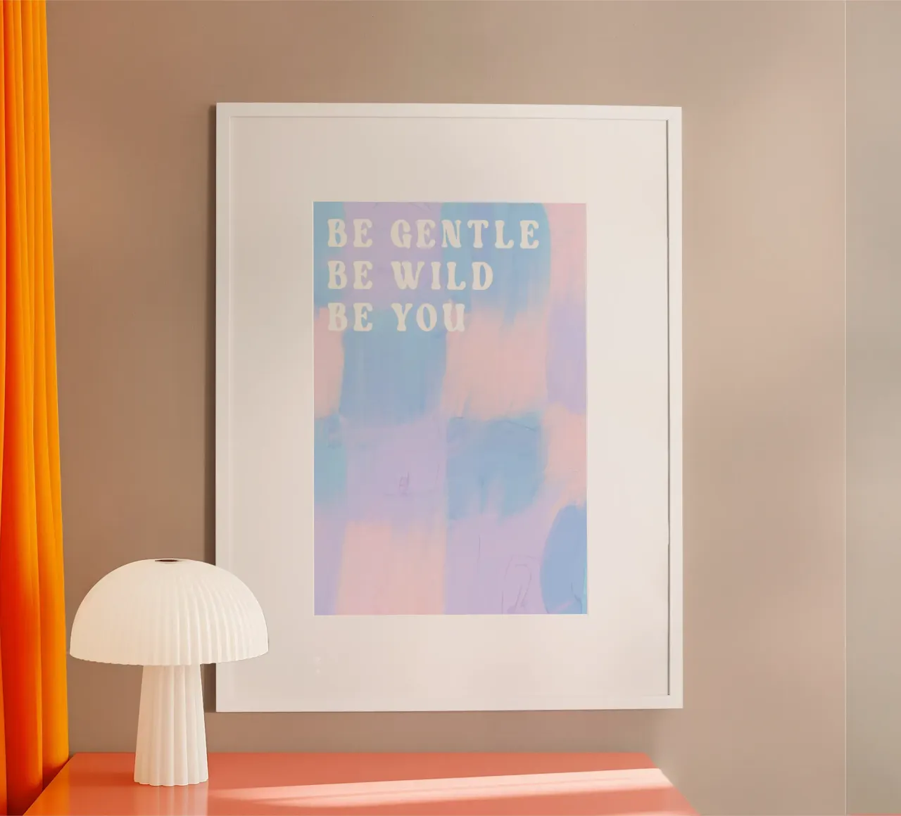 Be Gentle Be Wild Be You poster da treechild