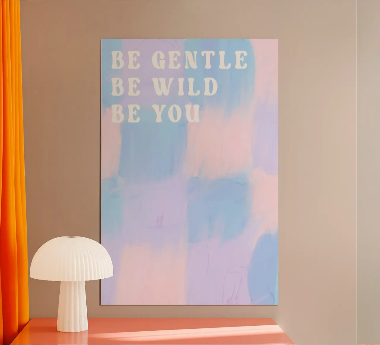 Be Gentle Be Wild Be You poster da treechild