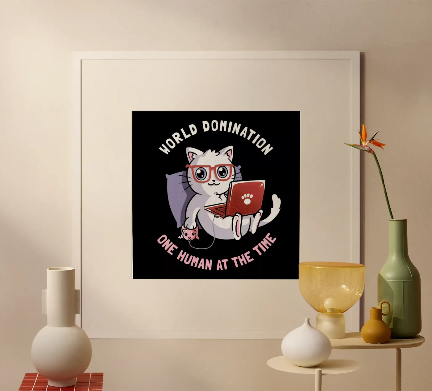 World Domination poster by Tobe Fonseca