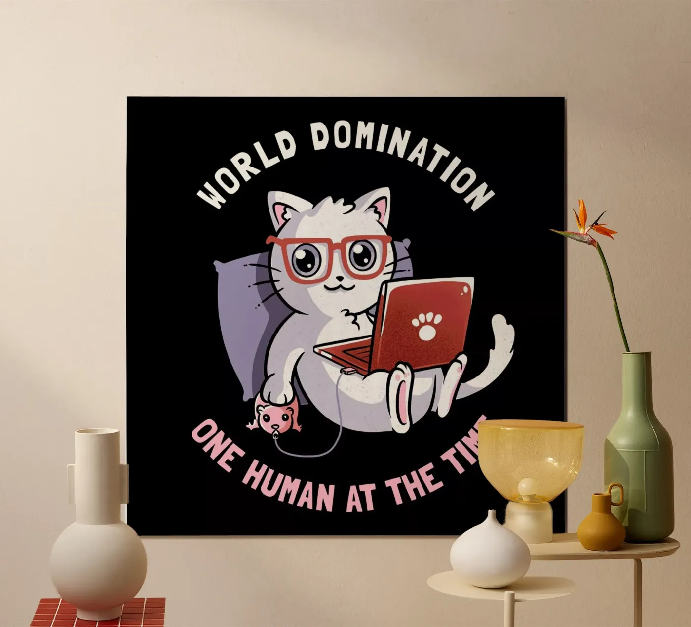 World Domination poster by Tobe Fonseca