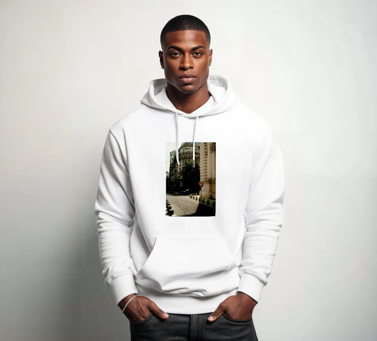 Analog Series Light And Shadows hoodie by Sebastian Hilgetag