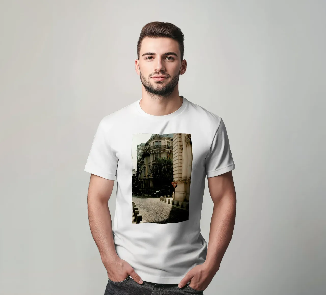 Analog Series Light And Shadows t-shirt da Sebastian Hilgetag