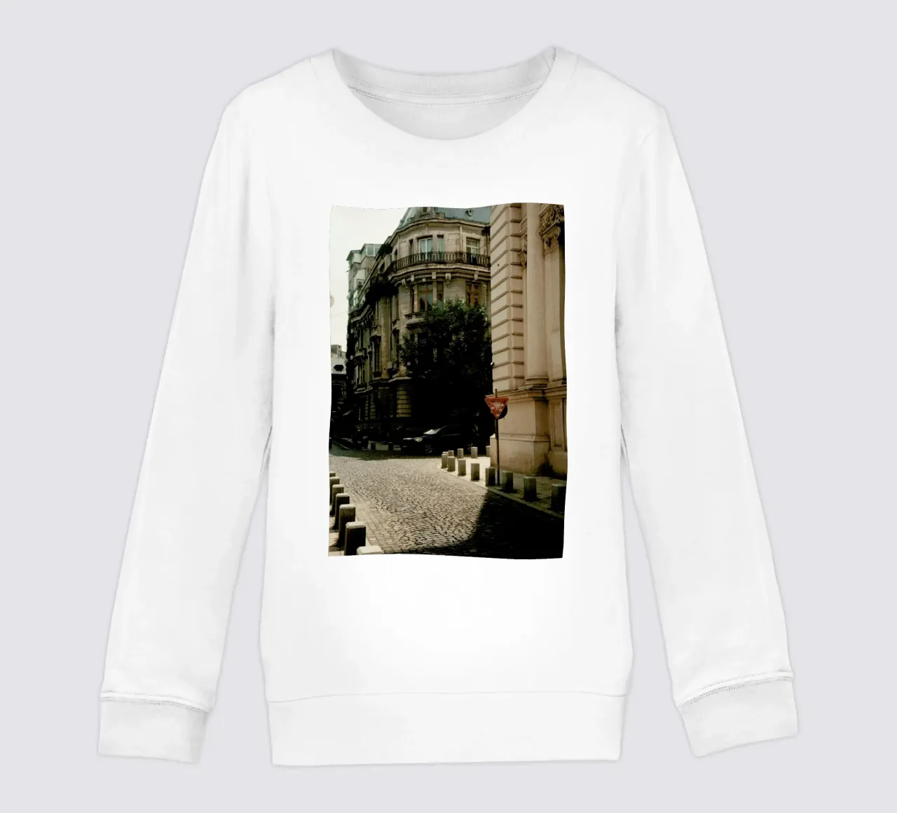 Analog Series Light And Shadows kids sweatshirt by Sebastian Hilgetag