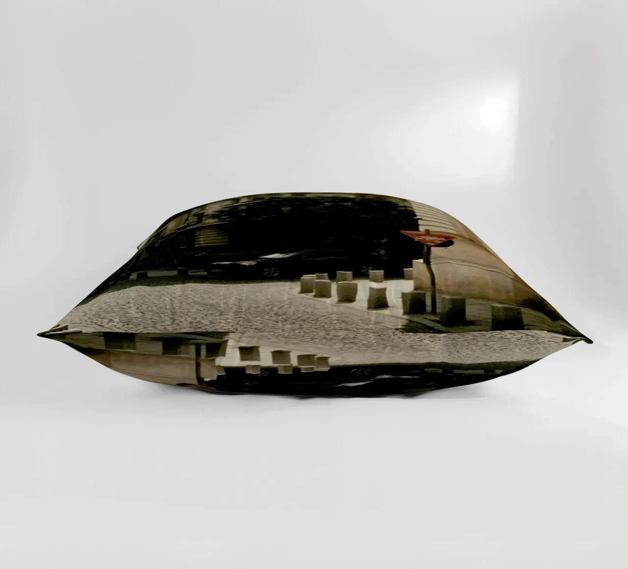 Analog Series Light And Shadows Kissen von Sebastian Hilgetag