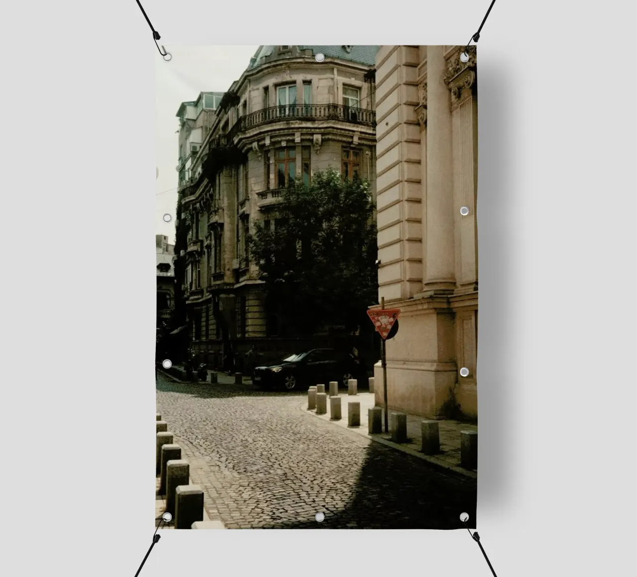 Analog Series Light And Shadows telo in pvc da Sebastian Hilgetag