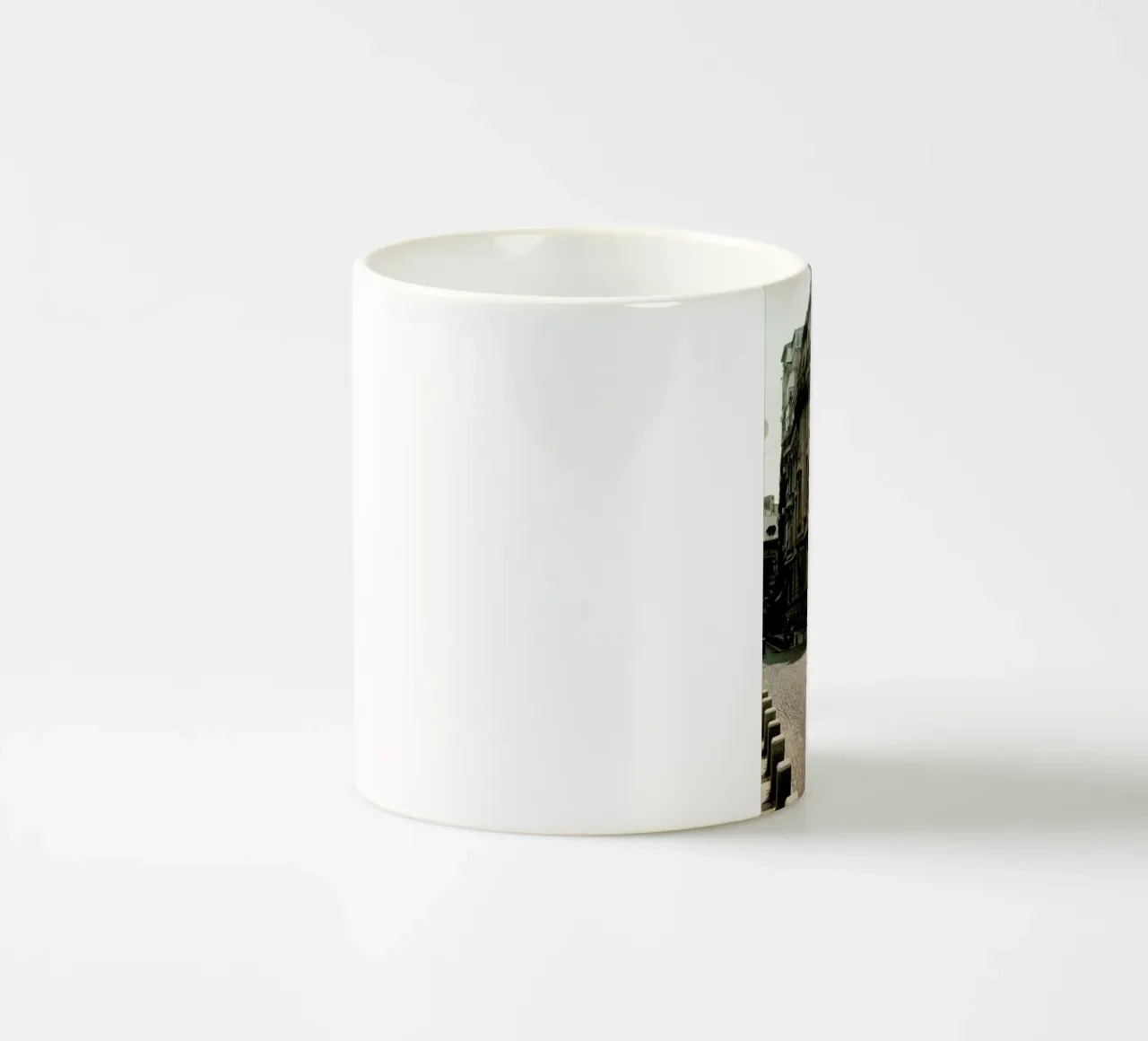 Analog Series Light And Shadows keramische mok van Sebastian Hilgetag