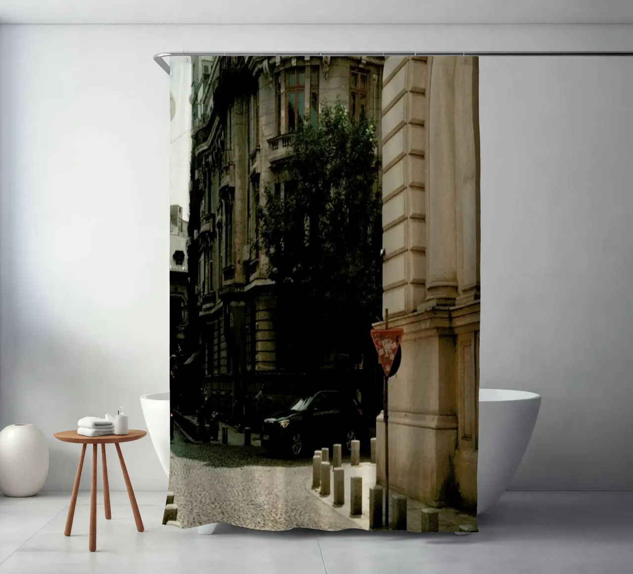 Analog Series Light And Shadows tenda da doccia da Sebastian Hilgetag