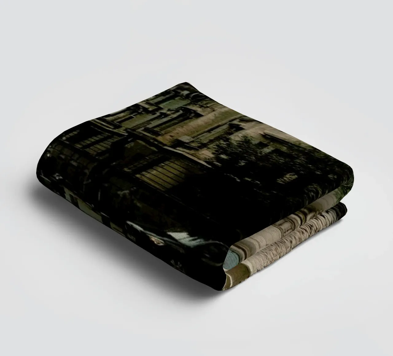 Analog Series Light And Shadows towel by Sebastian Hilgetag