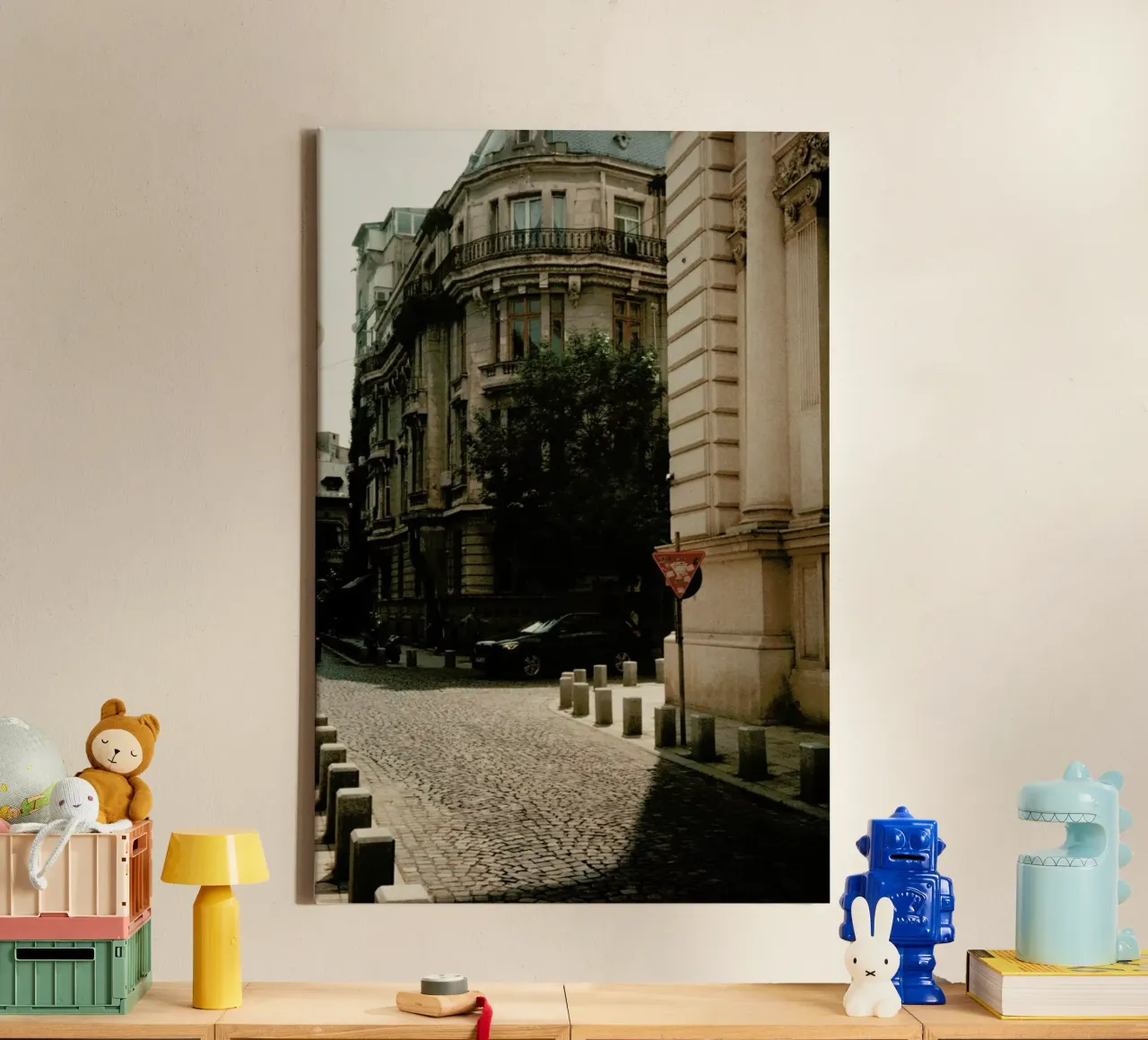 Analog Series Light And Shadows canvas van Sebastian Hilgetag