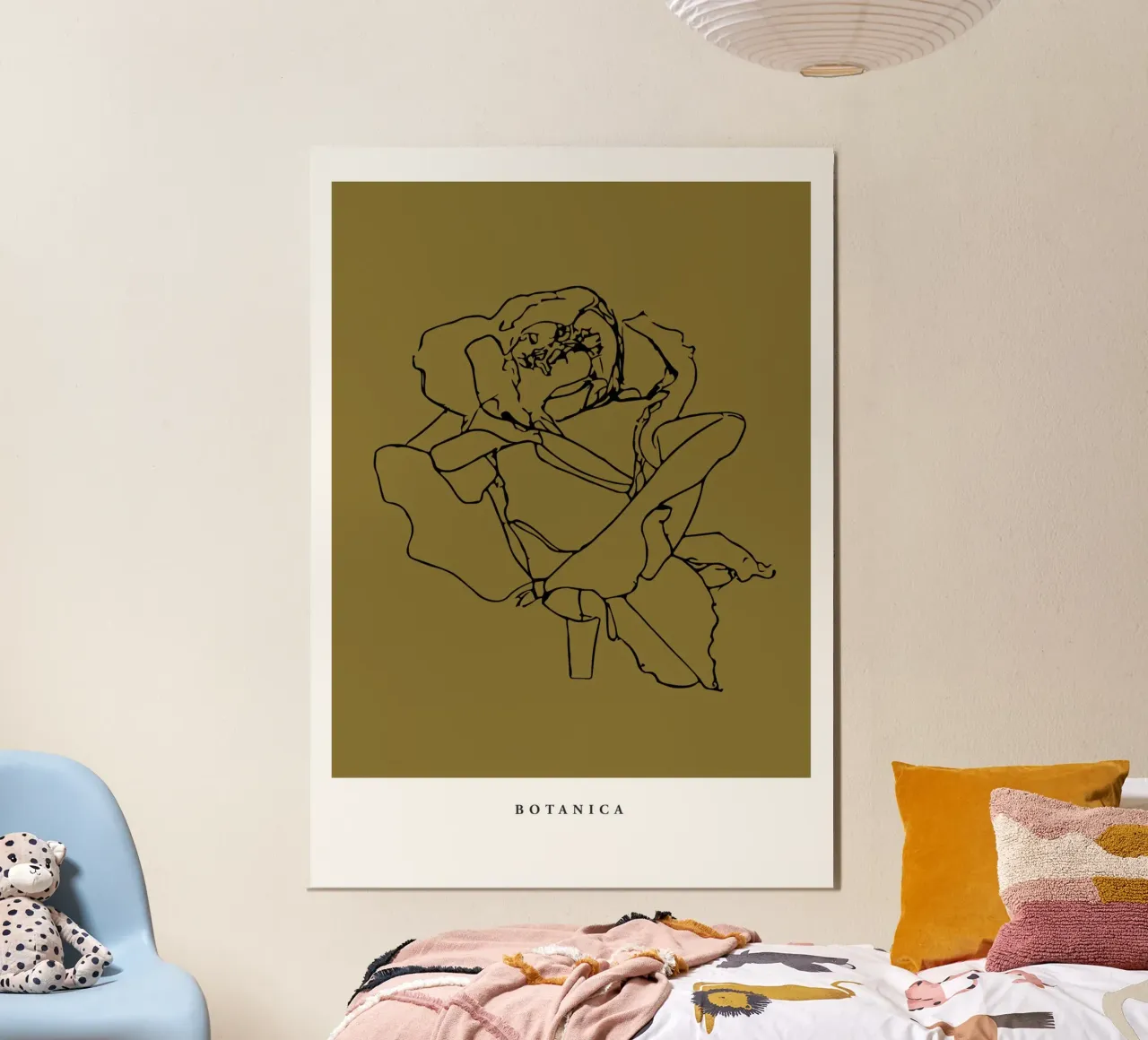 Botanical Line No 01 poster da treechild