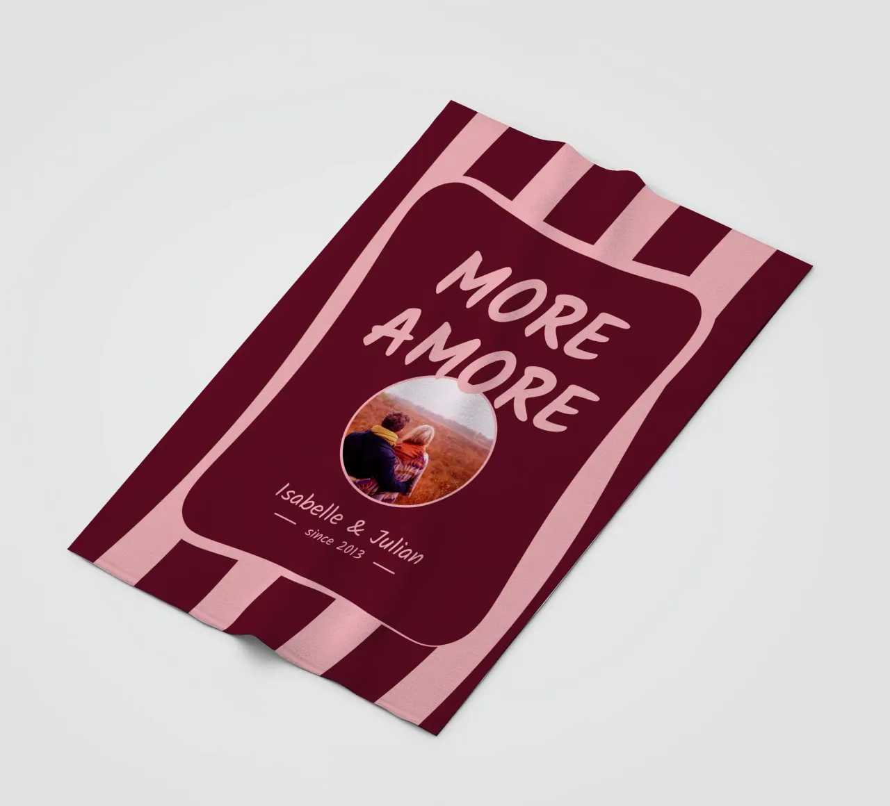 More Amore since 20XX coperta in pile da Personalizable Designs
