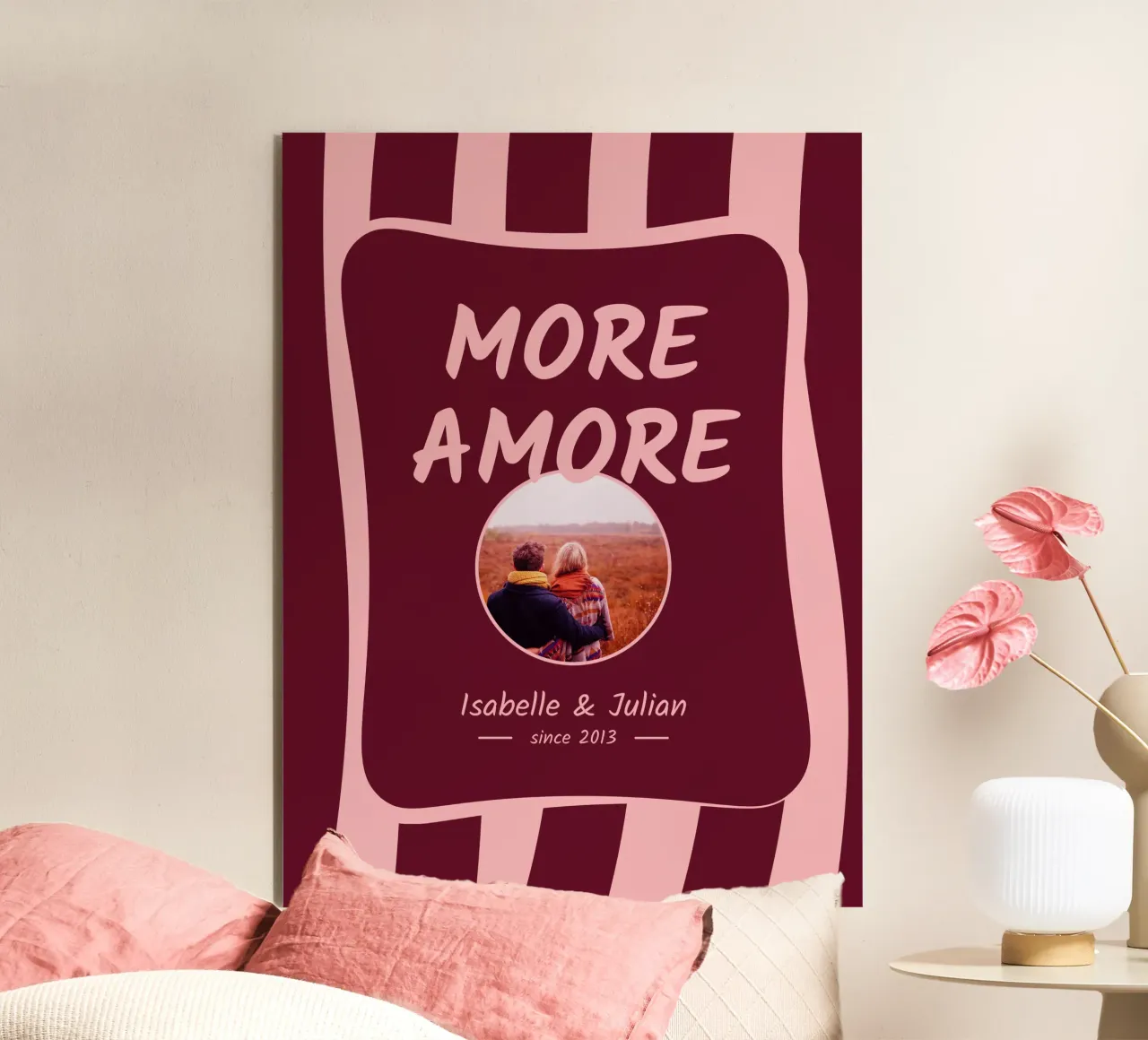 More Amore since 20XX alluminio dibond da Personalizable Designs