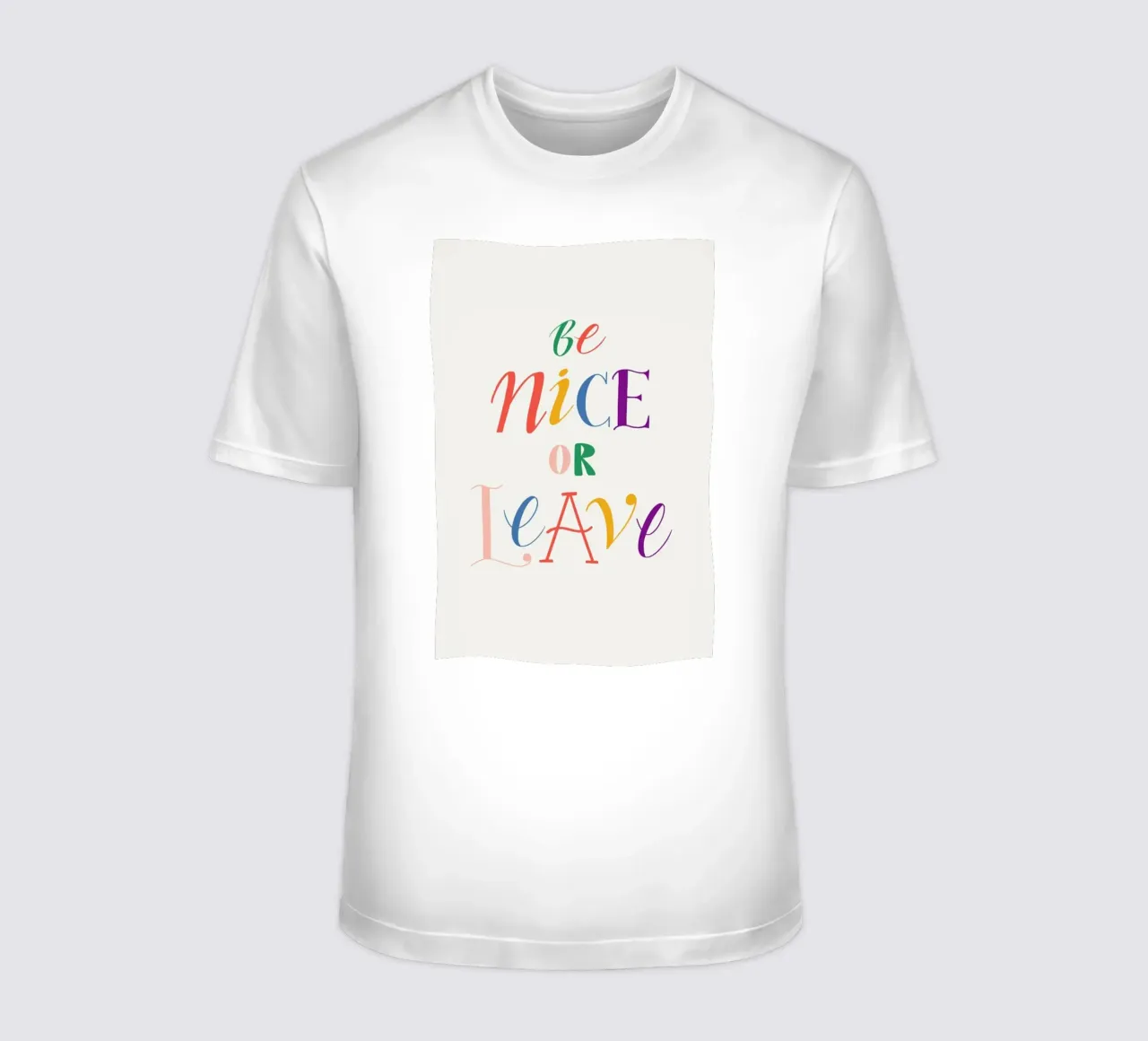 Be nice or leave t-shirt da Pure