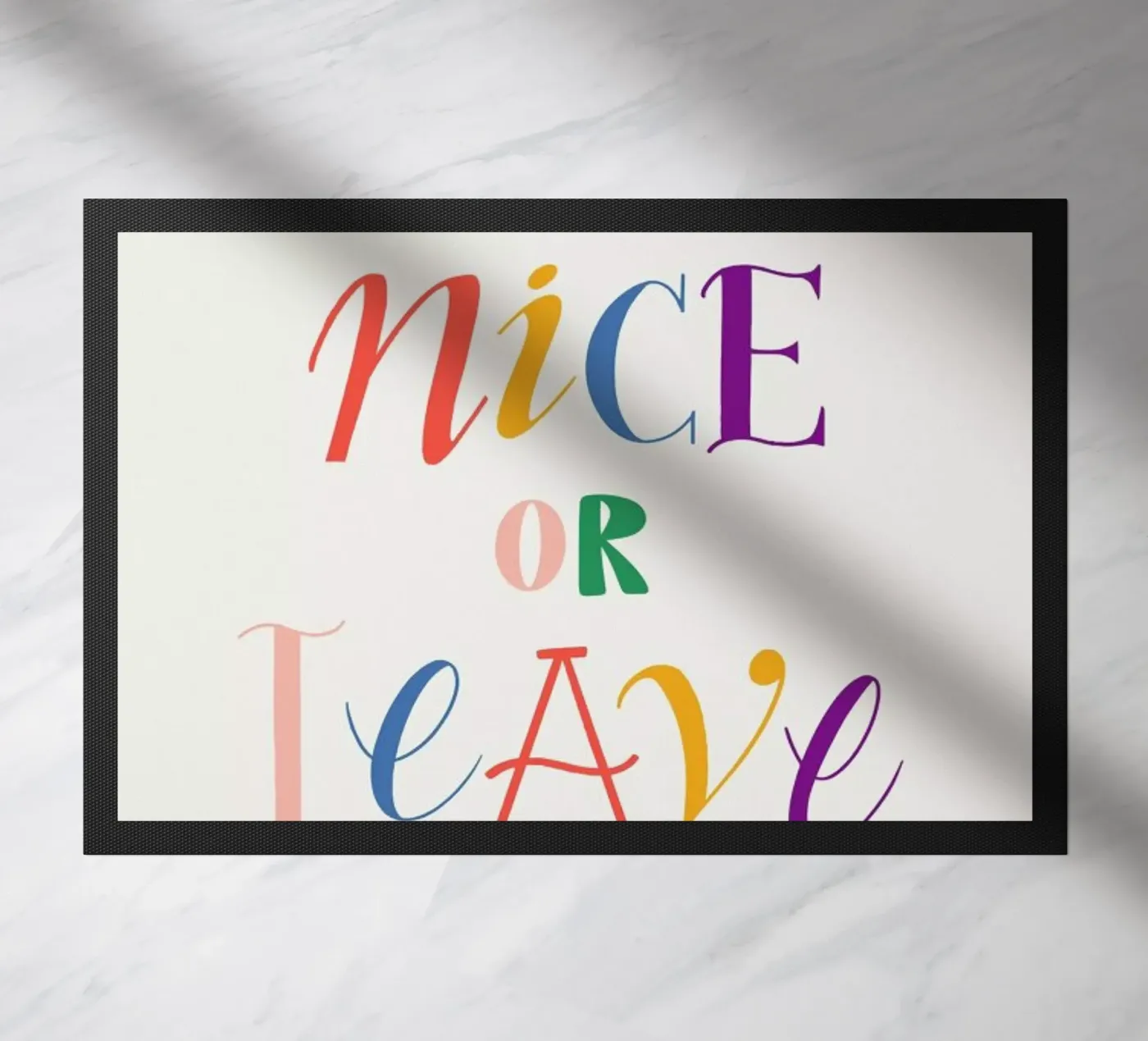 Be nice or leave zerbino da Pure