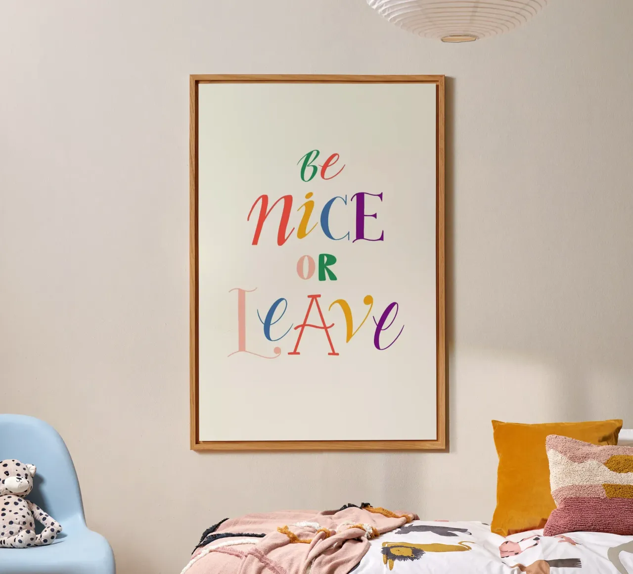 Be nice or leave alluminio dibond da Pure