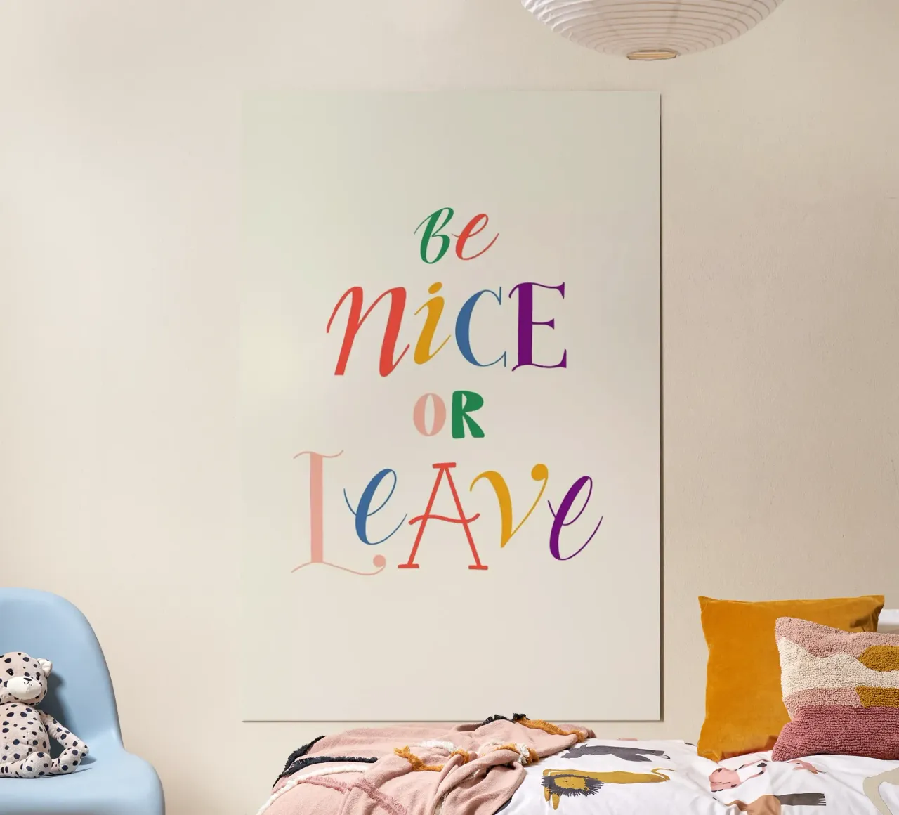 Be nice or leave carta hahnemühle da Pure