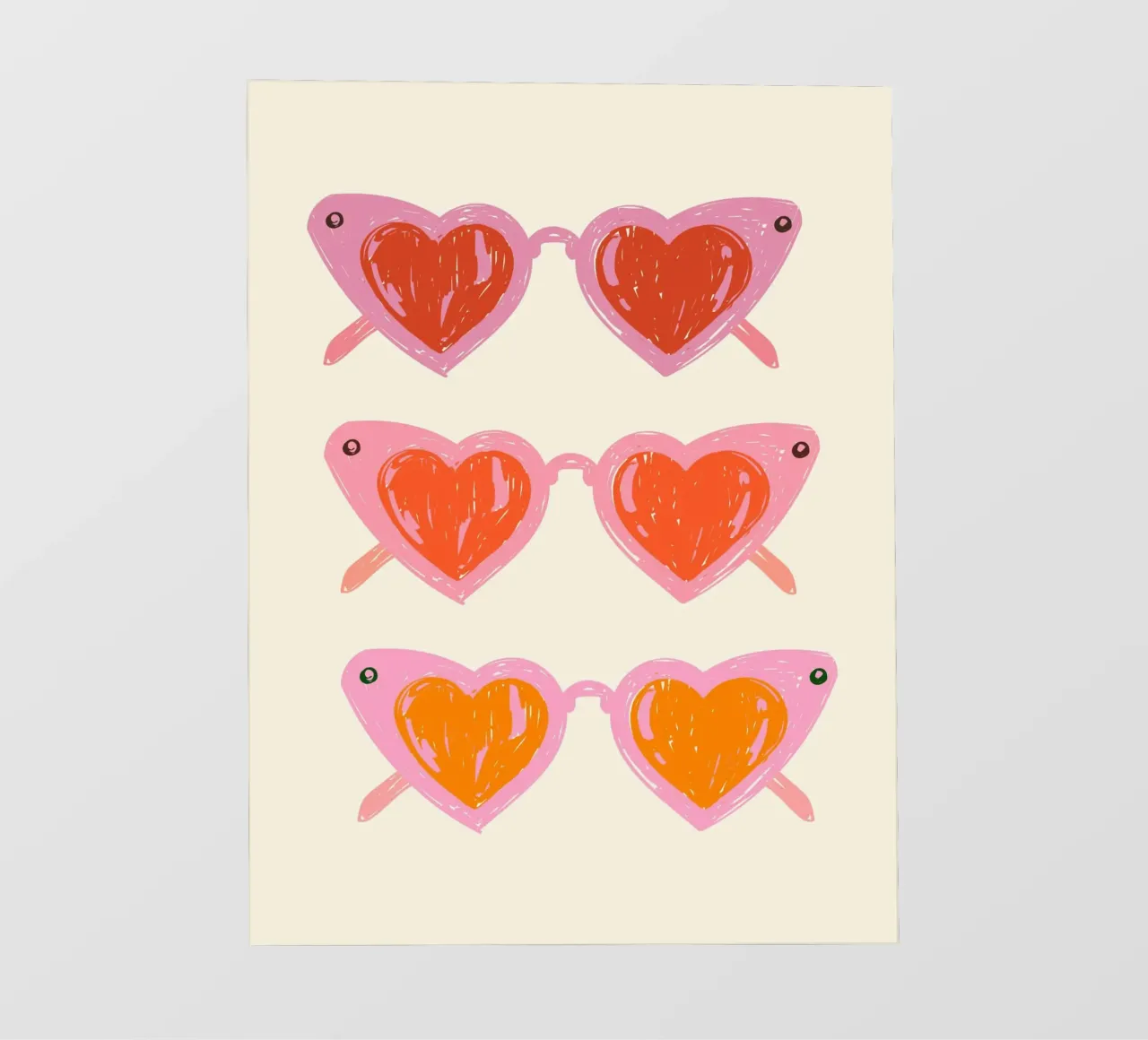 Divertente Pop Art estiva telo in pvc da pdigitalprints