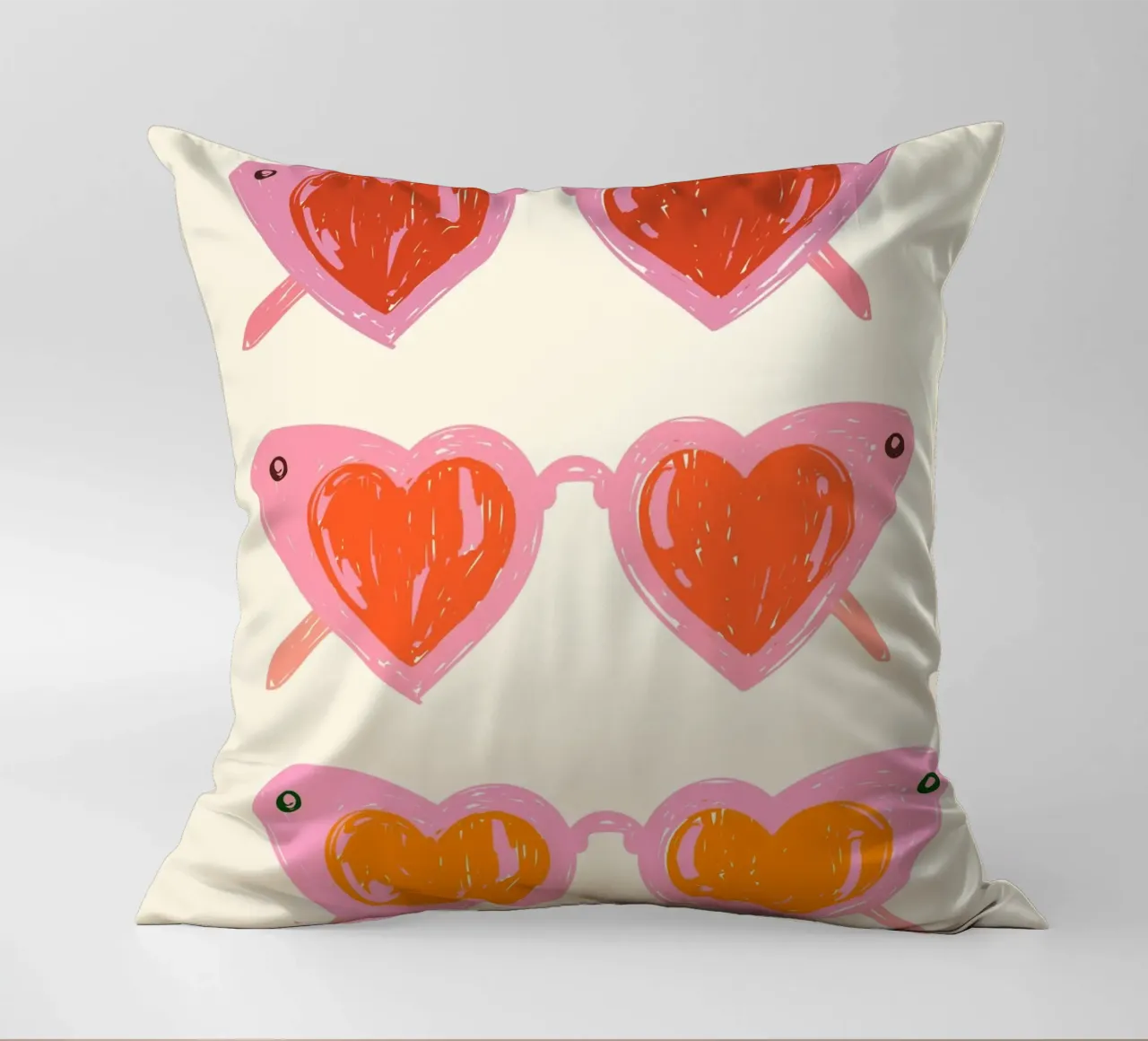Divertente Pop Art estiva cuscino da pdigitalprints