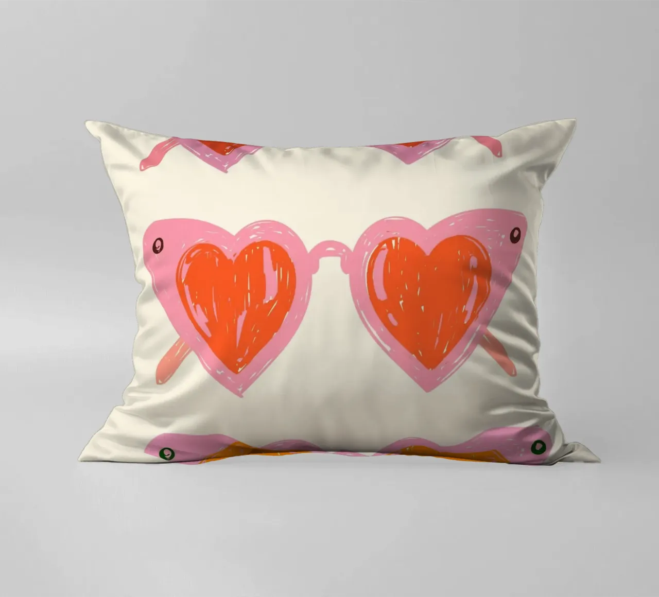 Divertente Pop Art estiva cuscino da pdigitalprints
