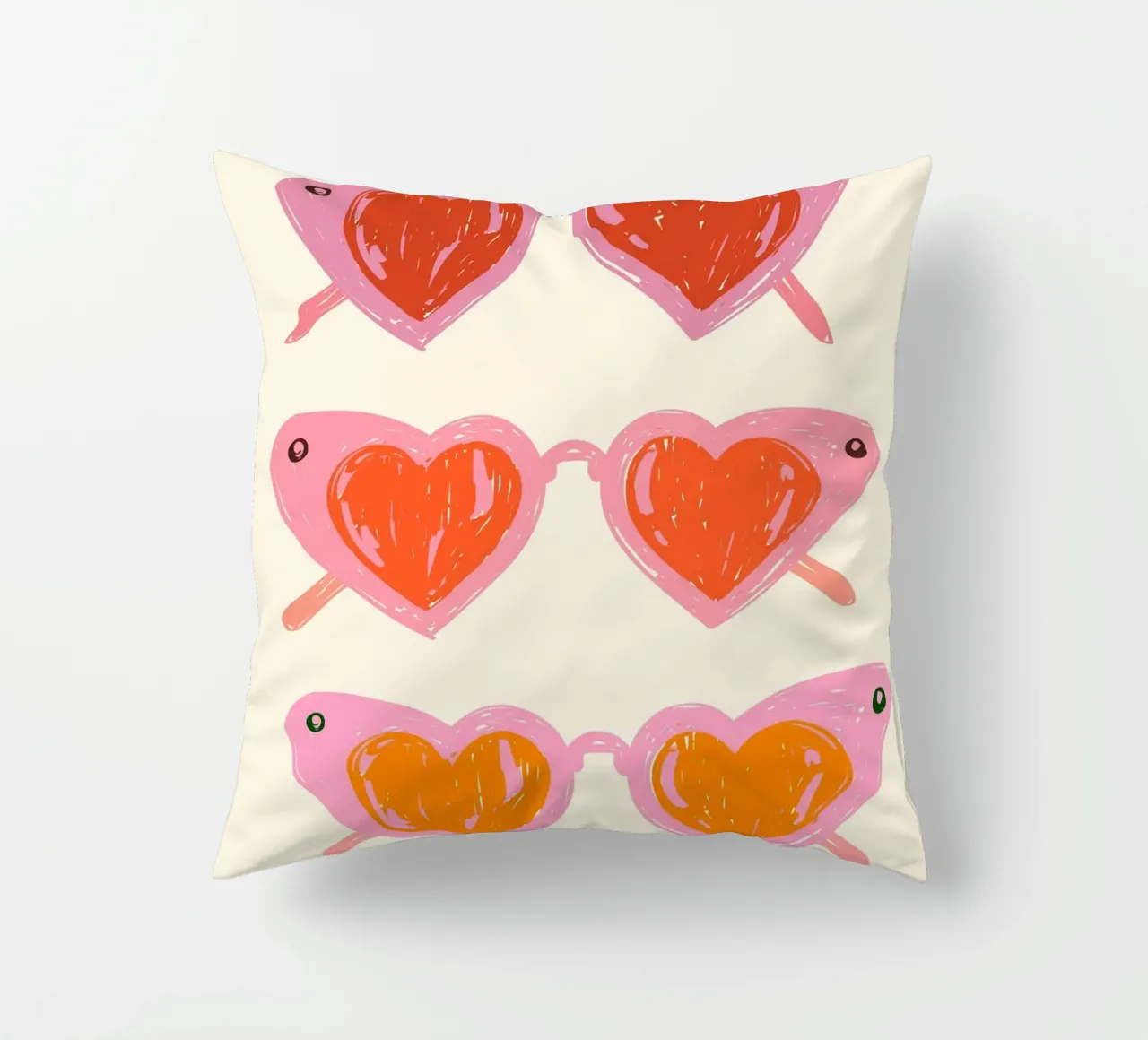 Divertente Pop Art estiva cuscino da pdigitalprints