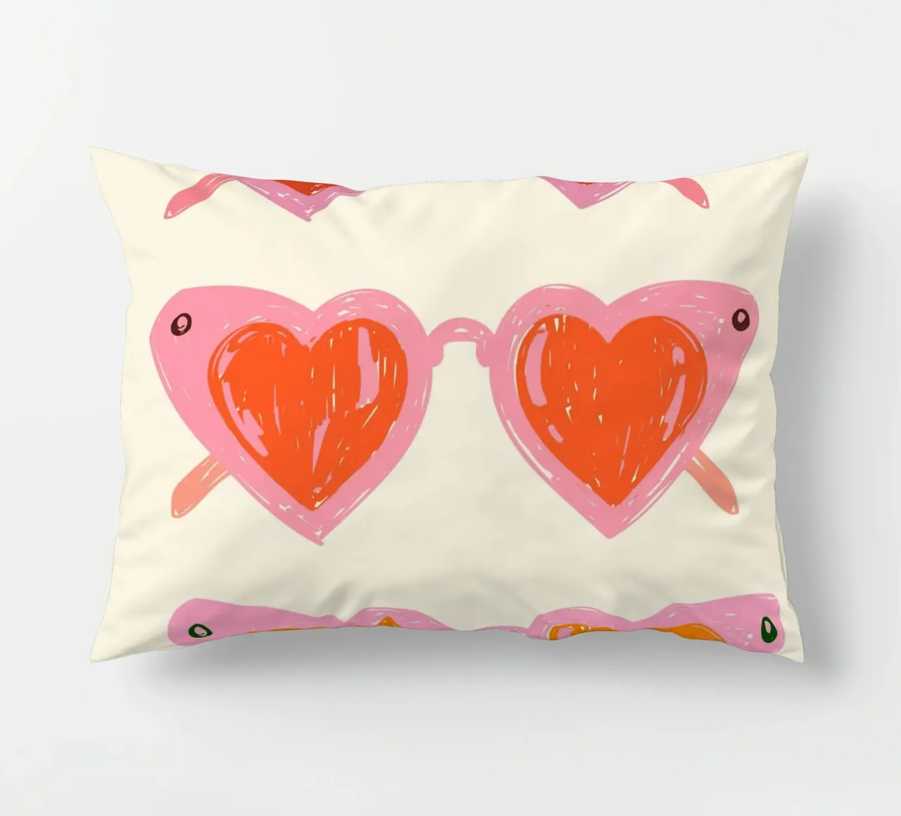 Divertente Pop Art estiva cuscino da pdigitalprints