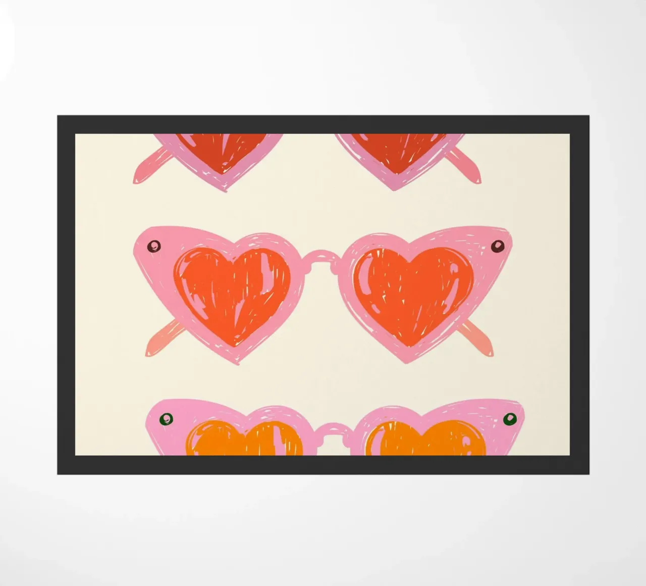 Divertente Pop Art estiva zerbino da pdigitalprints