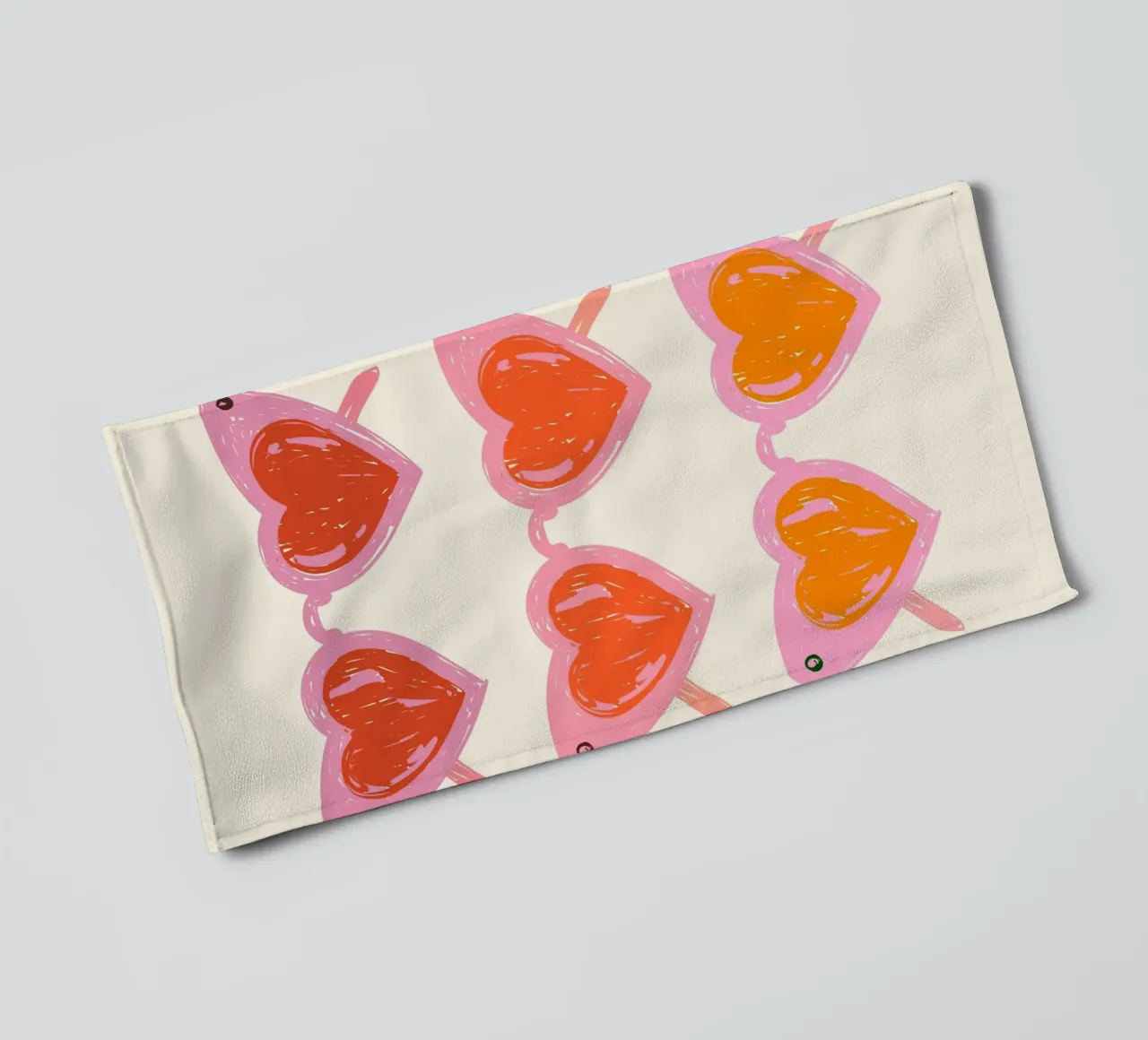 Divertente Pop Art estiva asciugamano da bagno da pdigitalprints