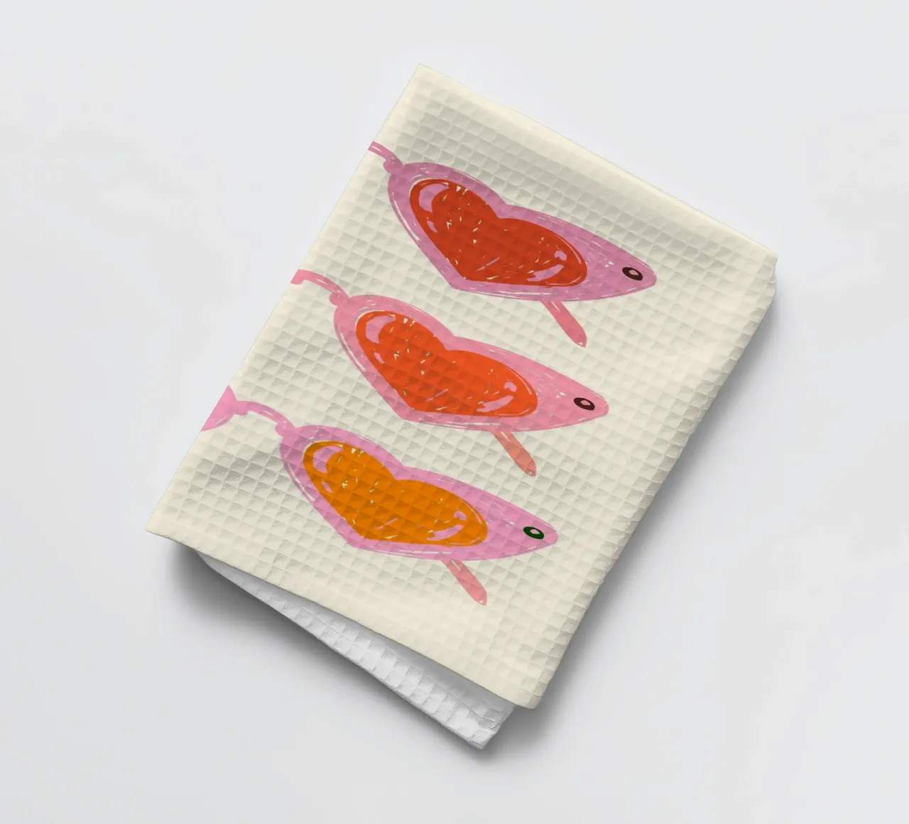 Divertente Pop Art estiva canovaccio da cucina da pdigitalprints