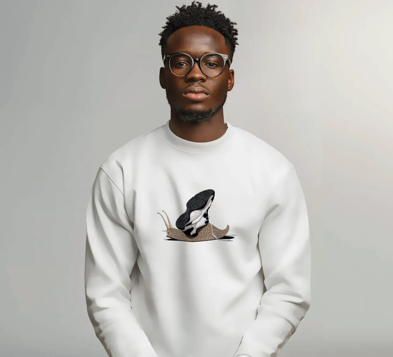 The Sneaker (Wordless) felpa da Rob Art | Illustration