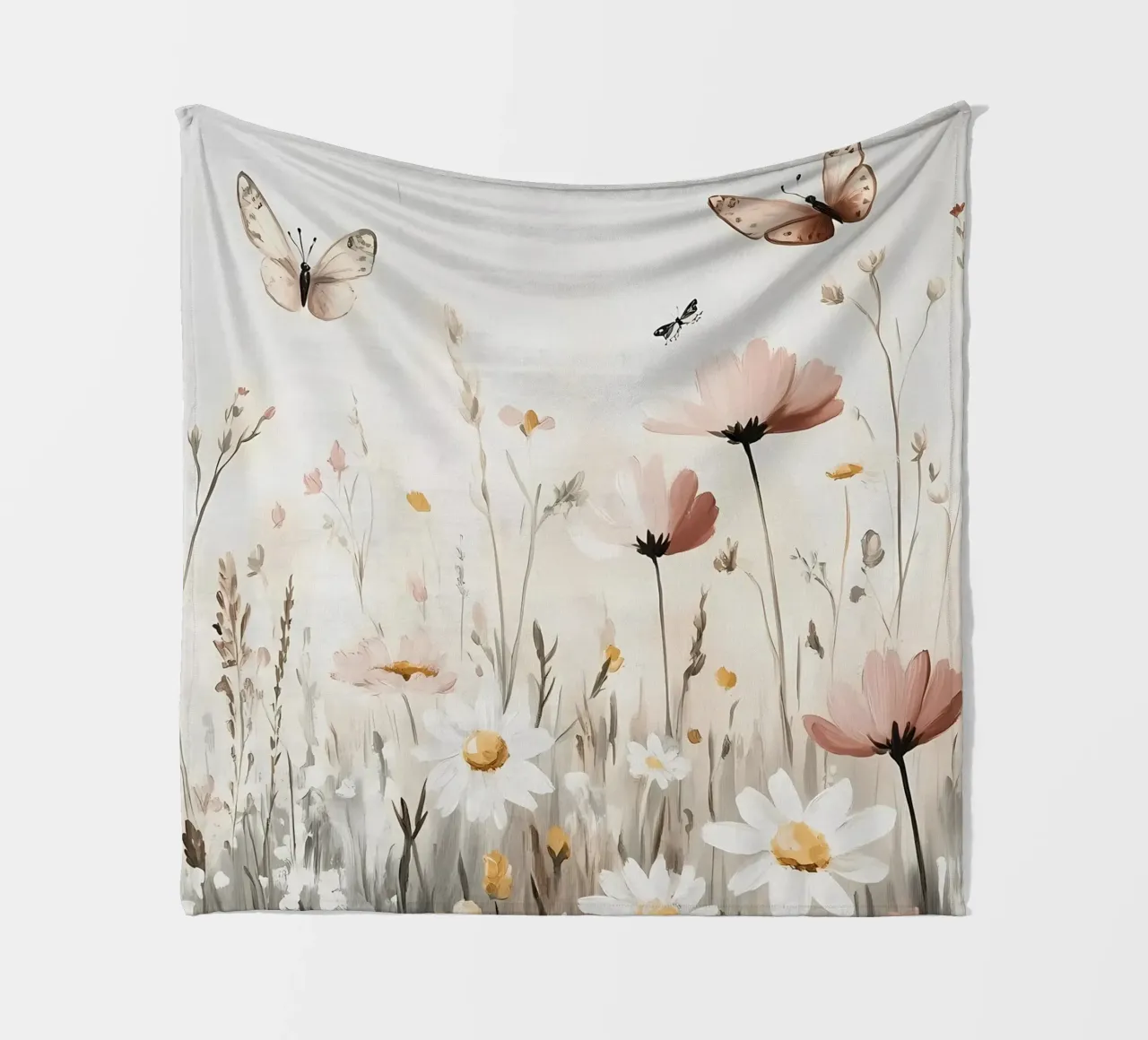 Prato di fiori selvatici coperta in pile da IamHomeStudio