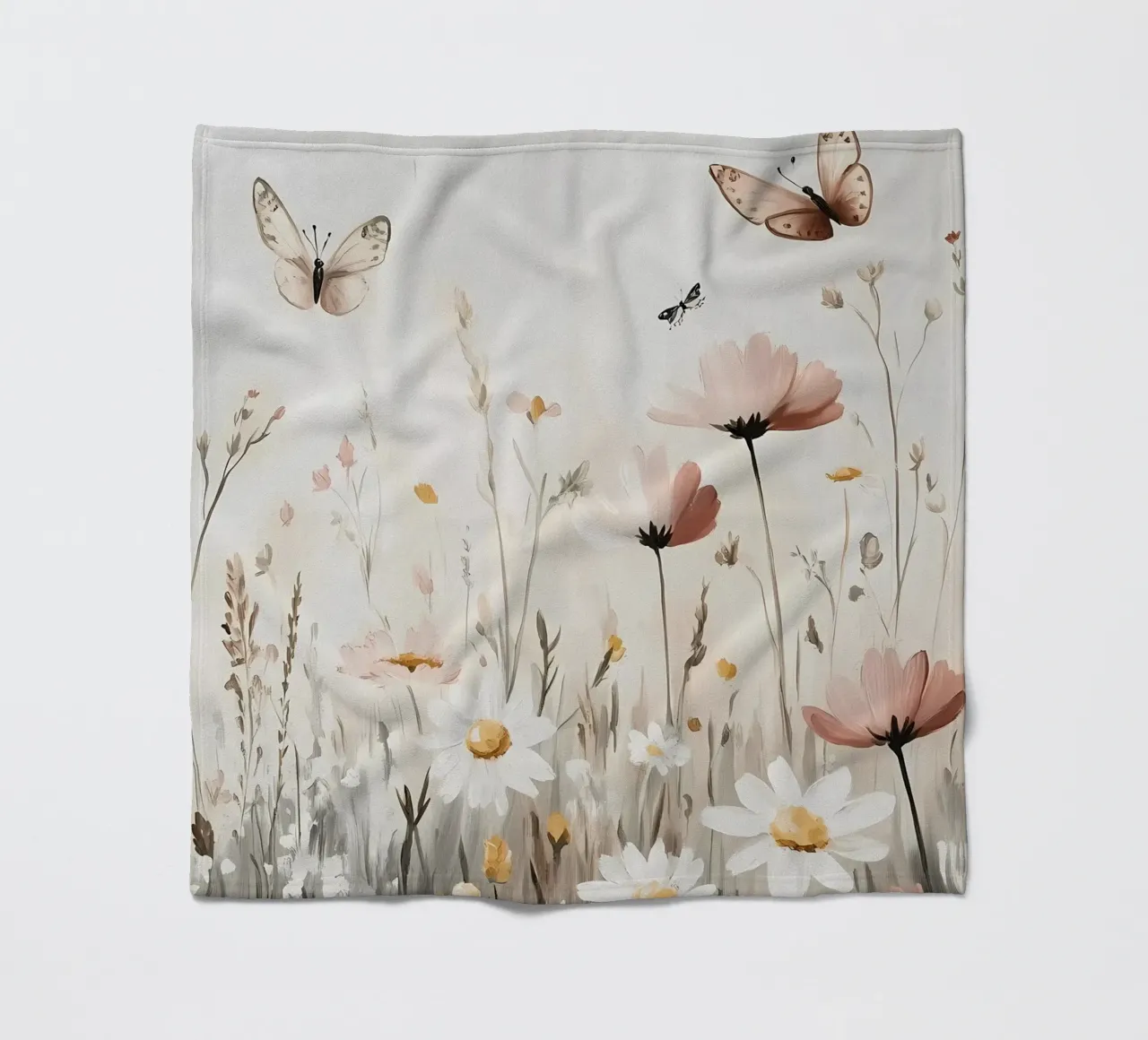 Prato di fiori selvatici coperta in pile da IamHomeStudio