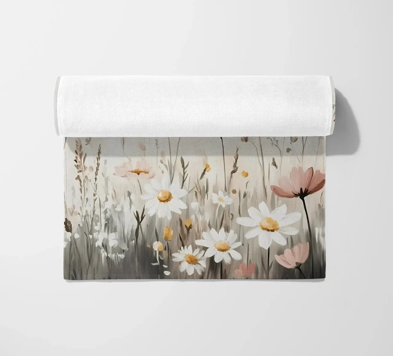 Prato di fiori selvatici telo mare da IamHomeStudio