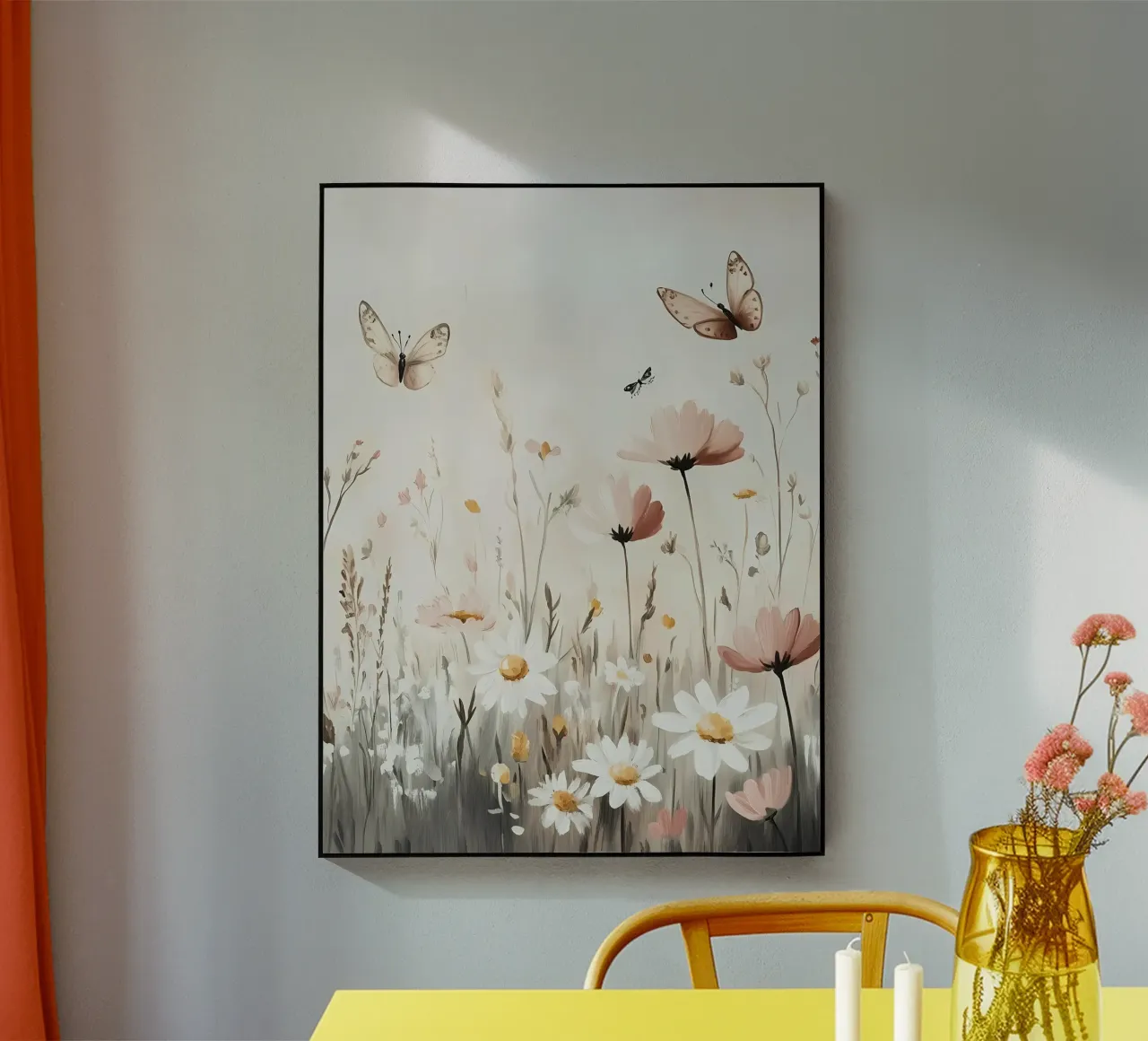 Prato di fiori selvatici plexiglass da IamHomeStudio