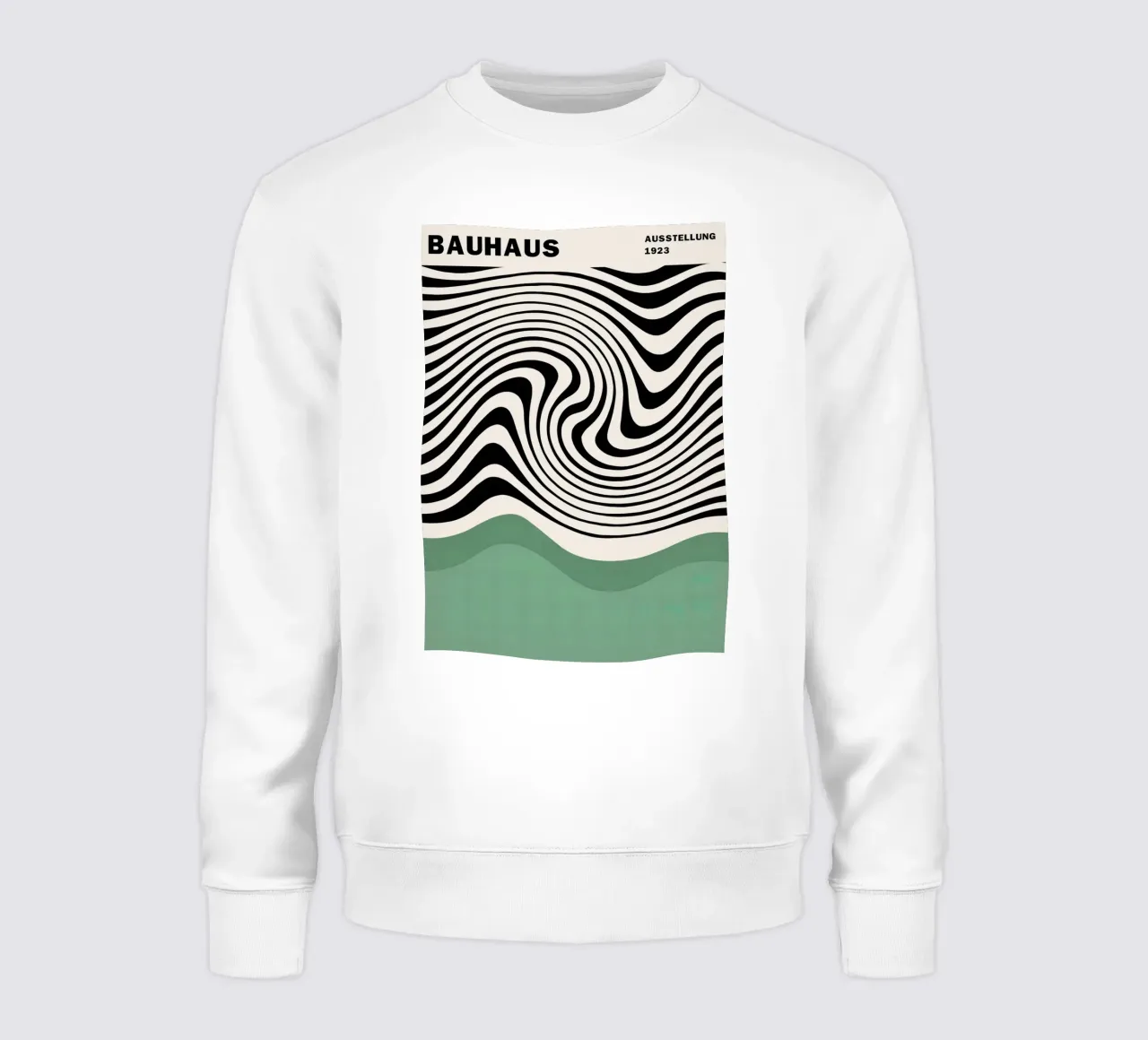 Verde cebra, 1923 sudadera de Betty-Conner