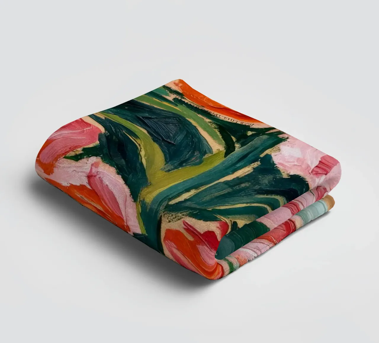 Flora di corallo asciugamano da bagno da Infinite Chroma