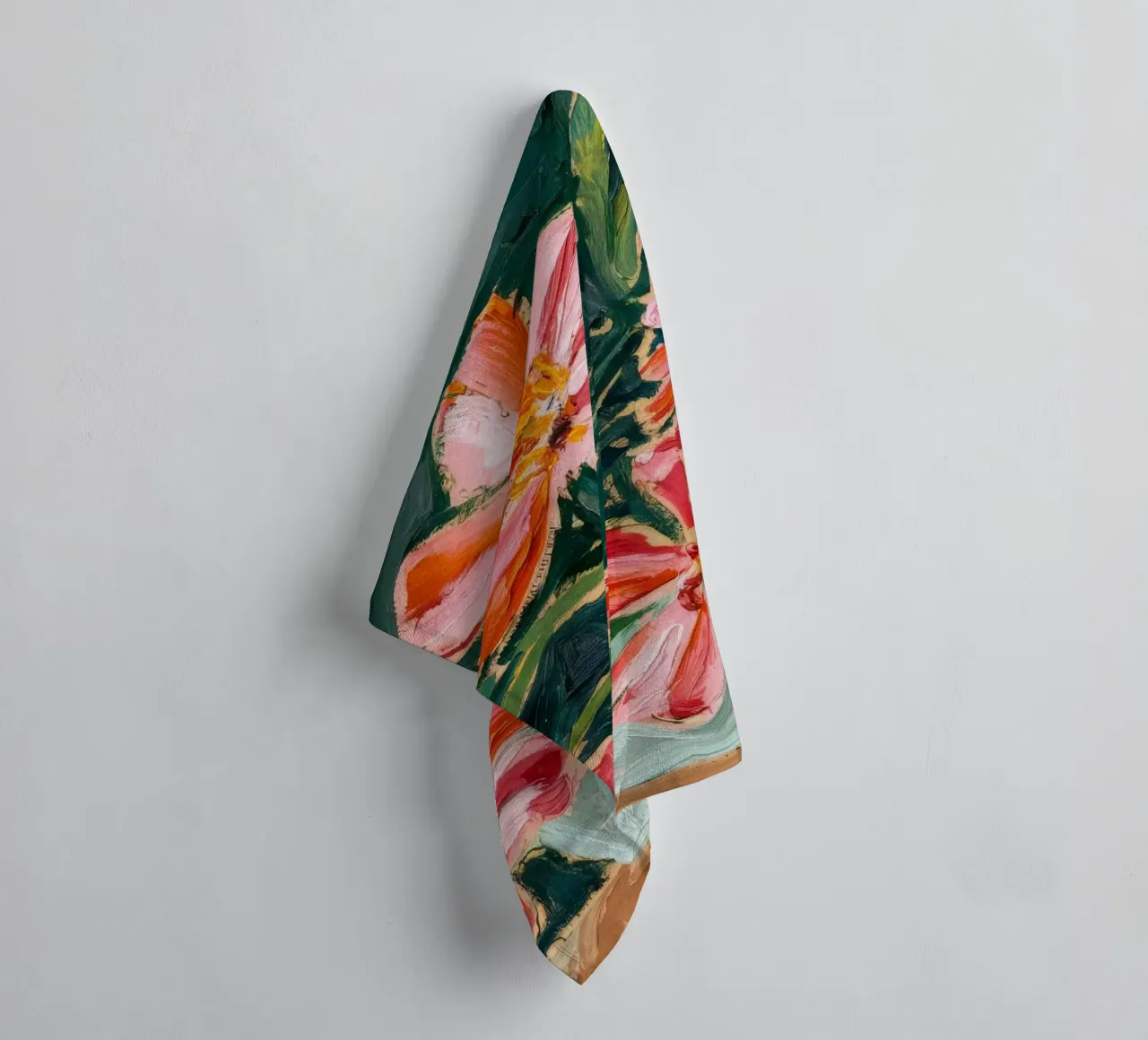 Flora di corallo asciugamano da bagno da Infinite Chroma