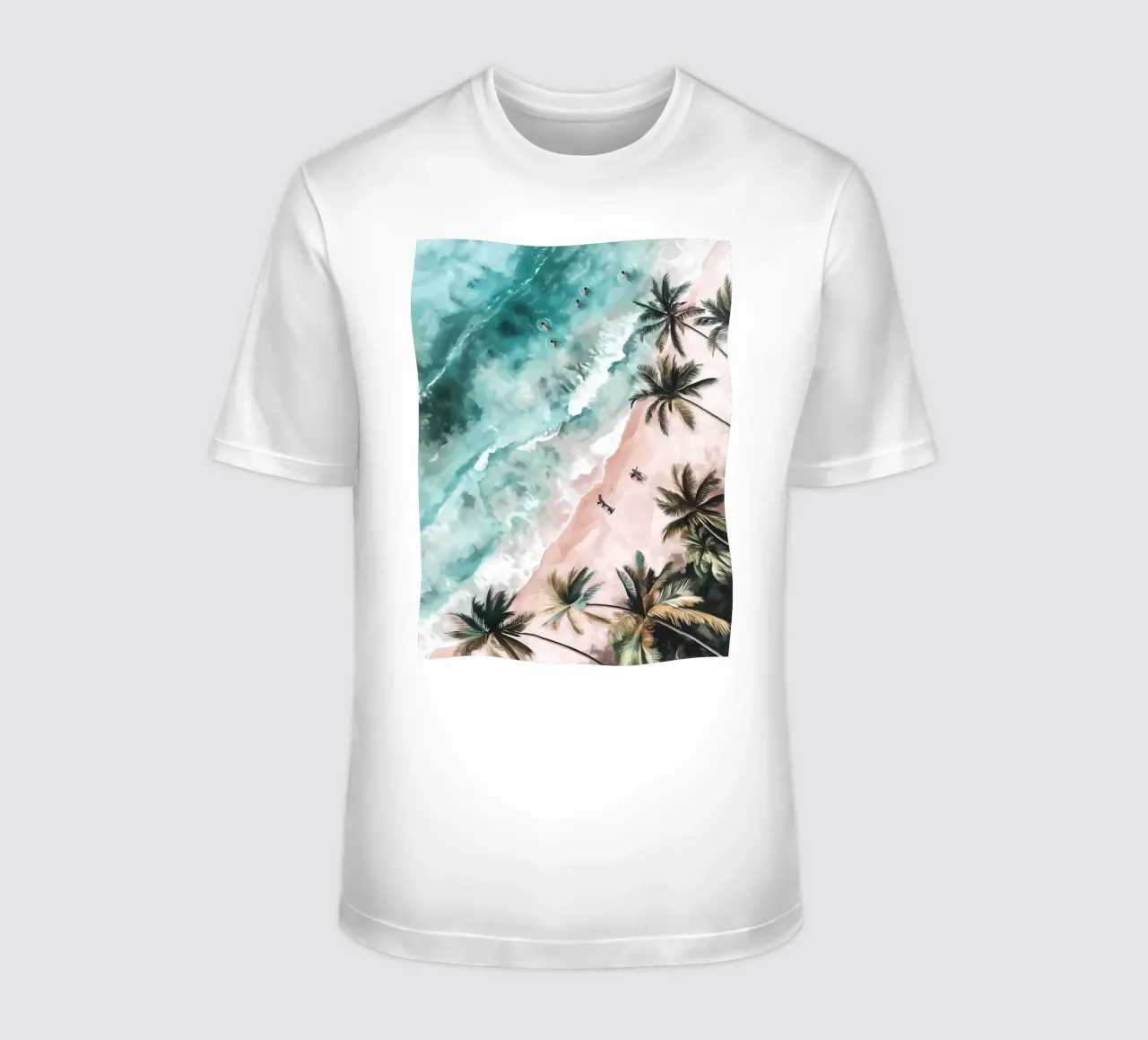 Spiaggia aerea t-shirt da IamHomeStudio