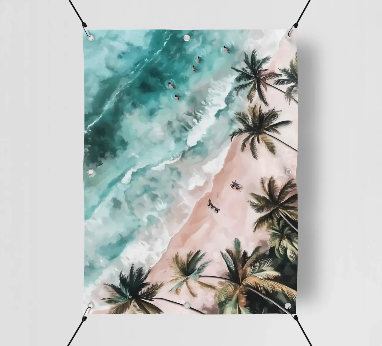 Spiaggia aerea telo in pvc da IamHomeStudio