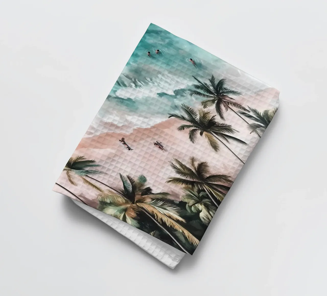 Spiaggia aerea canovaccio da cucina da IamHomeStudio