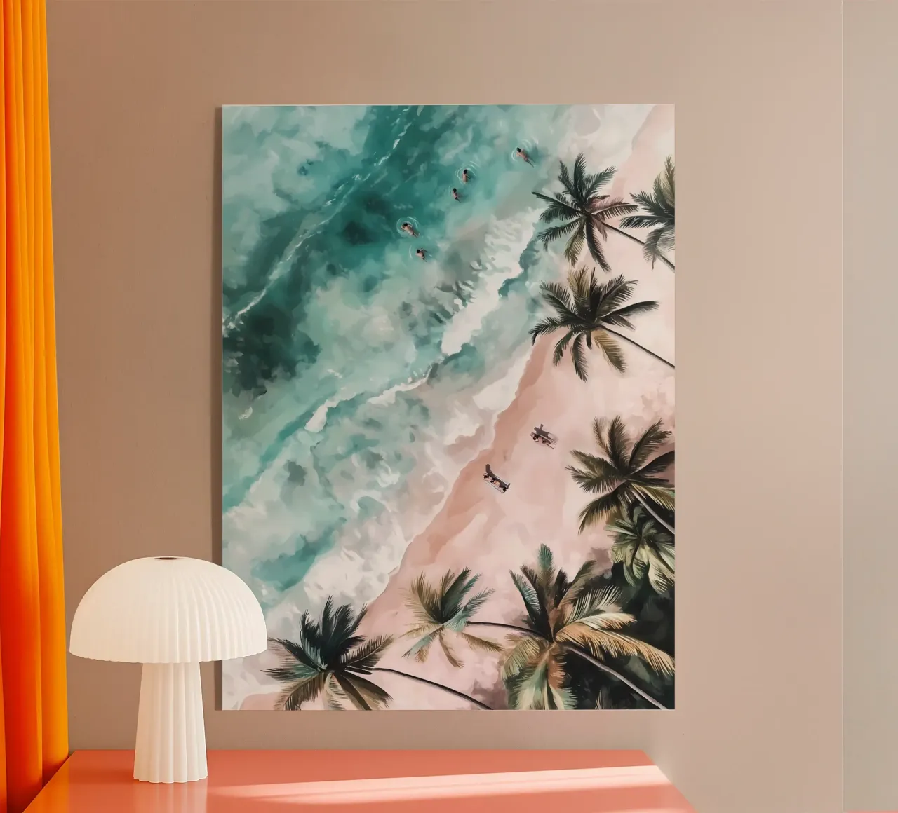 Spiaggia aerea plexiglass da IamHomeStudio