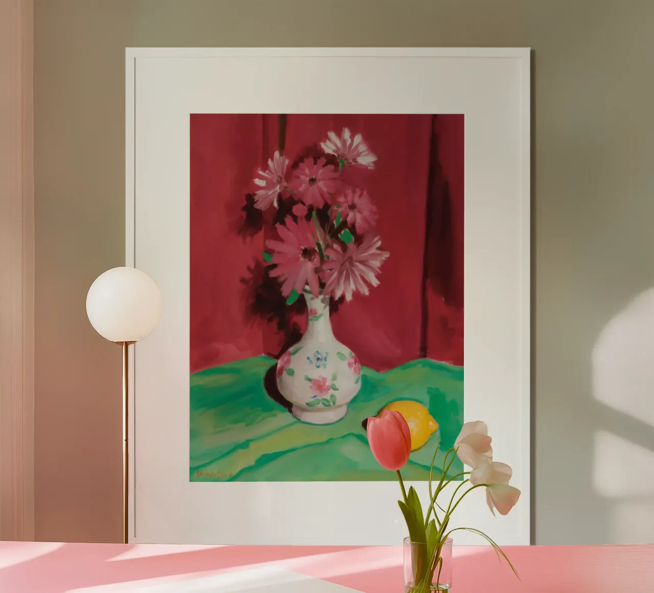 Rosenzitronenschleier Hahnemühle von Infinite Chroma