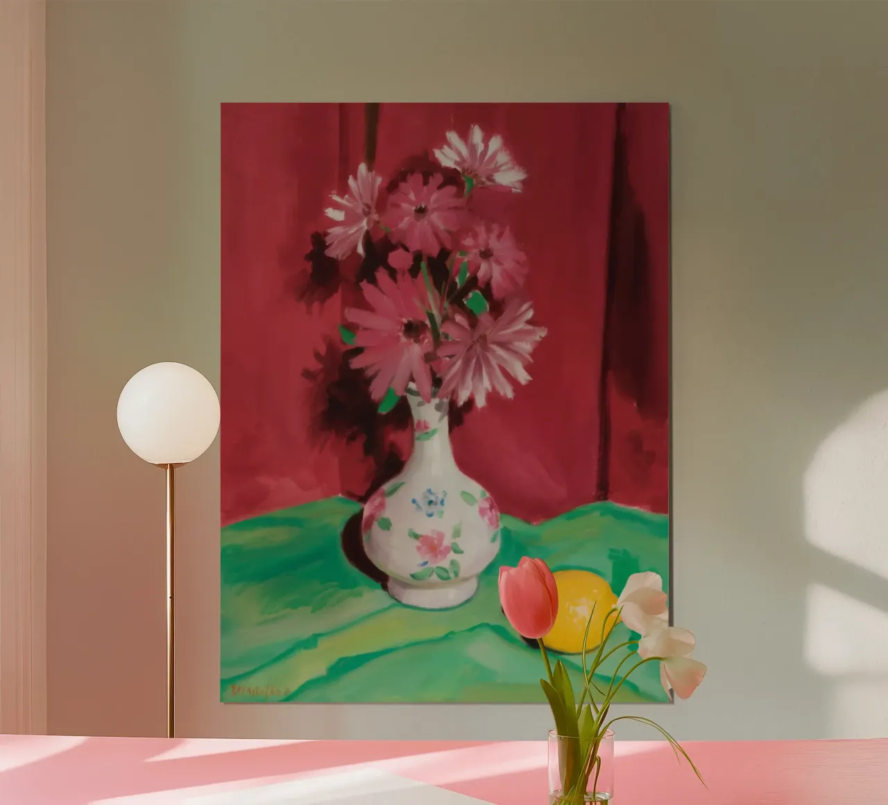 Rosenzitronenschleier Hahnemühle von Infinite Chroma
