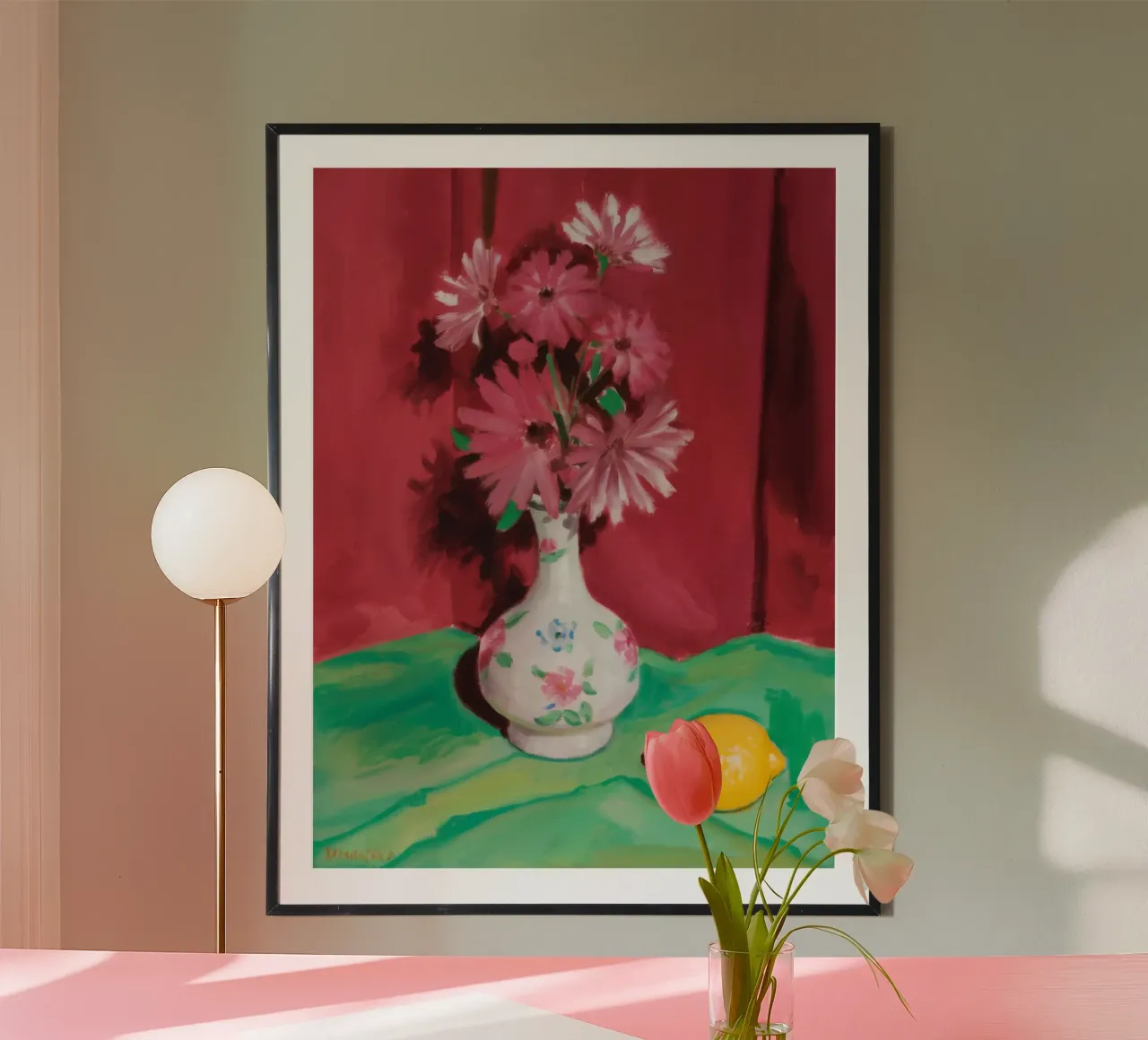 Rosenzitronenschleier Hahnemühle von Infinite Chroma