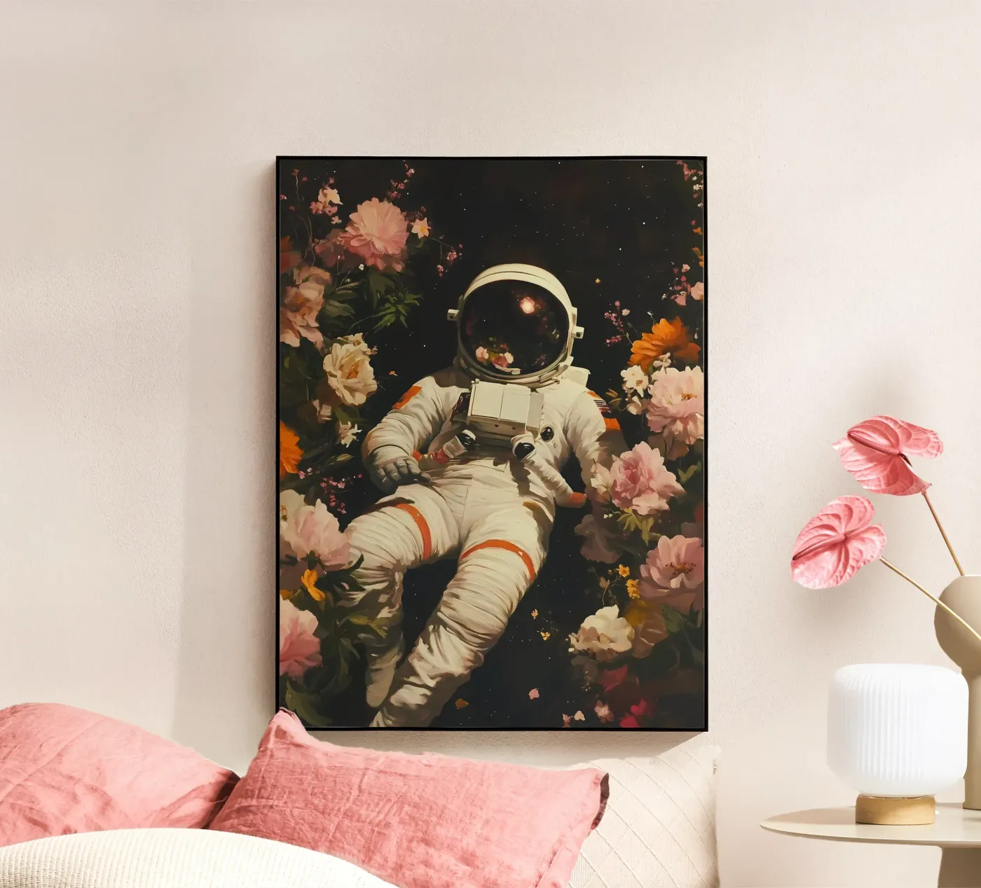 Surreal astronaut Acryl-Glas von IamHomeStudio