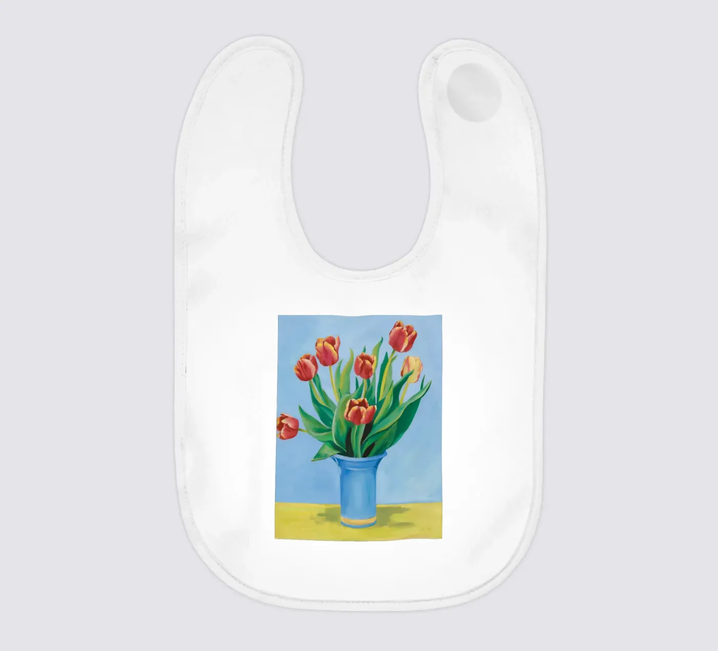 Ruby Tulip Azure bavoir de Infinite Chroma